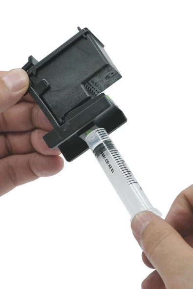 HP 704 UYUMLU KARTUŞ DOLUM MÜREKKEP 2'Lİ SİYAH PAKET RENKSAN - Resim 4