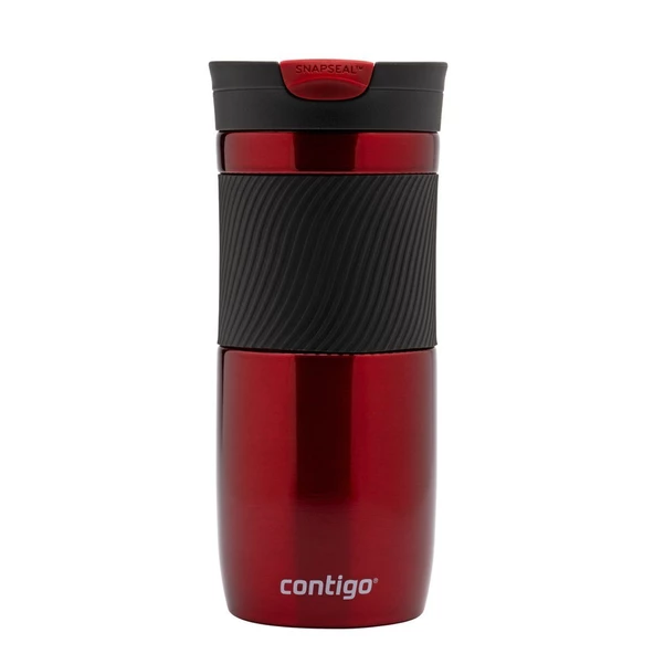Contigo Byron Snapseal Termos Bardak 470ML - Kırmızı