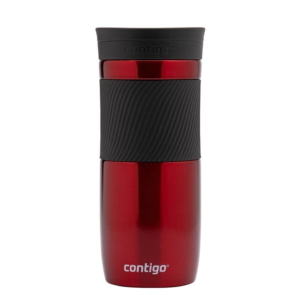 Contigo Byron Snapseal Termos Bardak 470ML - Kırmızı - 5
