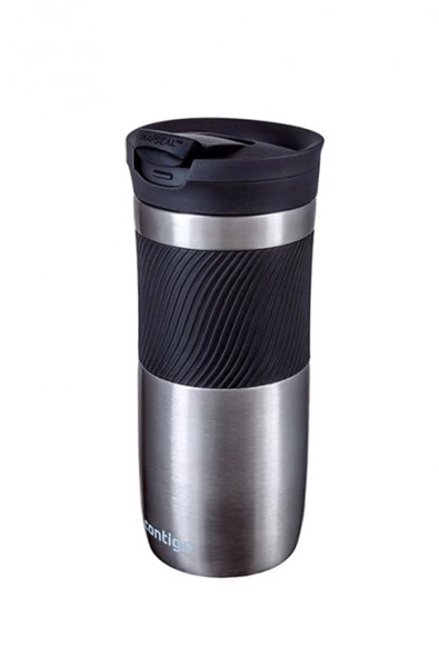 Contigo Byron Snapseal Termos Bardak 470ML - Gri - 3