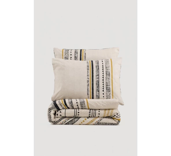 Cotton Box Ethnic Elvira Complete Set Tek Kişilik Nevresim Takımı Siyah - 3