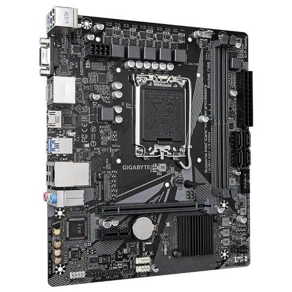 Gigabyte H610M-S2H-V3 Intel LGA1700 DDR4 Micro ATX Anakart - 3