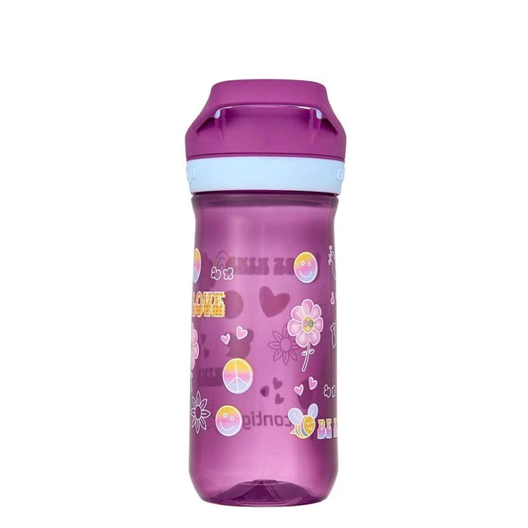 Contigo Jessie Tritan Bas İç Kapaklı Çocuk Suluğu 420ml - Pembe - 5