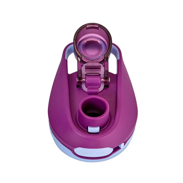 Contigo Jessie Tritan Bas İç Kapaklı Çocuk Suluğu 420ml - Pembe - 4