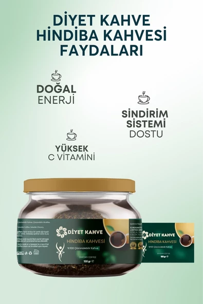 Dyt Diyet Kahve Hindiba Kahvesi Detox Kahve 1 Aylık - 3