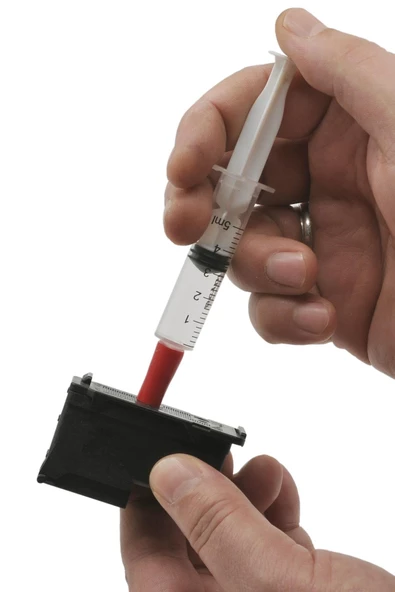 HP 2134 UYUMLU KARTUŞ DOLUM MÜREKKEP 2'Lİ SİYAH PAKET RENKSAN - Resim 3