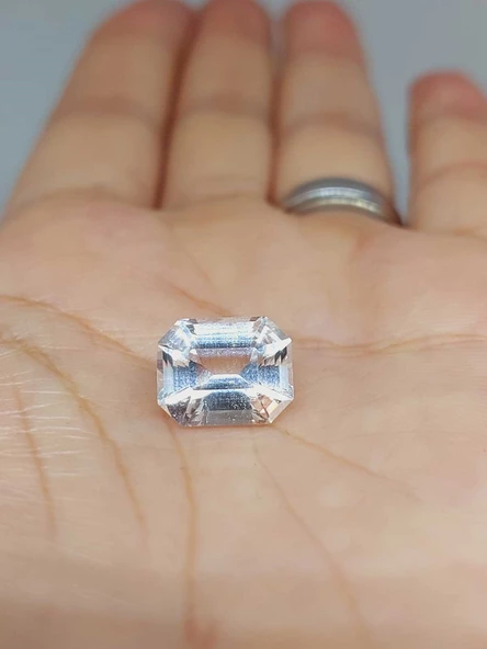 Topaz Taşı Baget Kesim (Ortalama 6.5 karat) (55566) - Resim 4