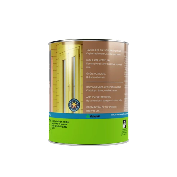 Woodsol Pigmenta Elastik Sonkat Ahşap Boyası 6305 Verde Scuro 0.75 l - 4