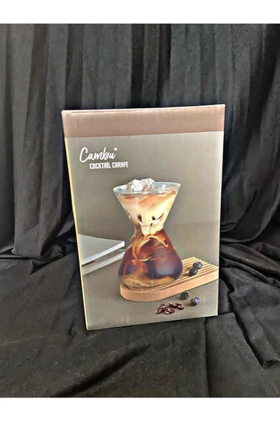 CAMBU BOROSİLİKAT CAM KOKTEYL KARAF 700 ML - 2