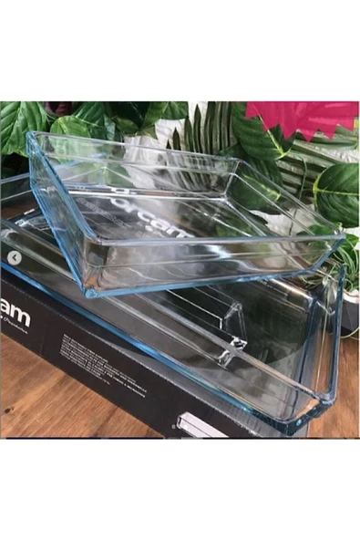 Premium İkili Borcam Dikdörtgen Fırın Tepsisi Fma05050 Fma05209 185 - 2