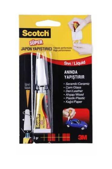 Scotch® Süper Japon Yapıştırıcı 3Gr.