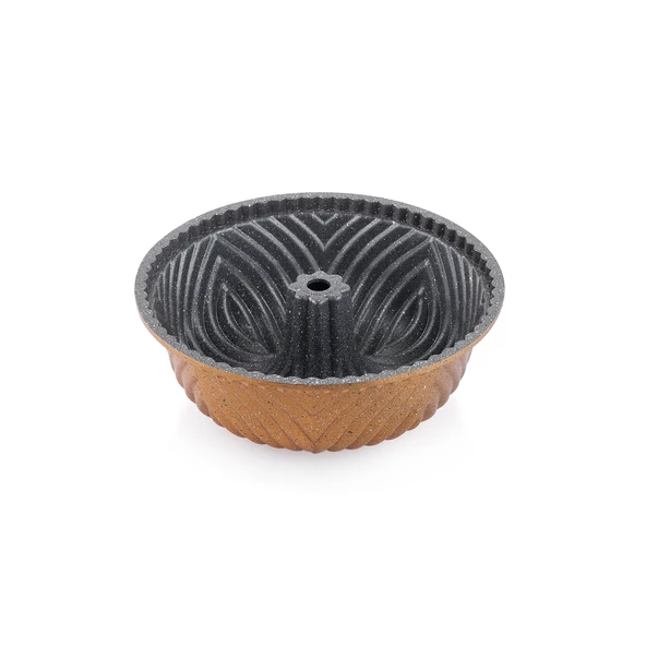 Schafer Cakehaus Döküm Kek Kalıbı 1 Parça-Bronz - 5