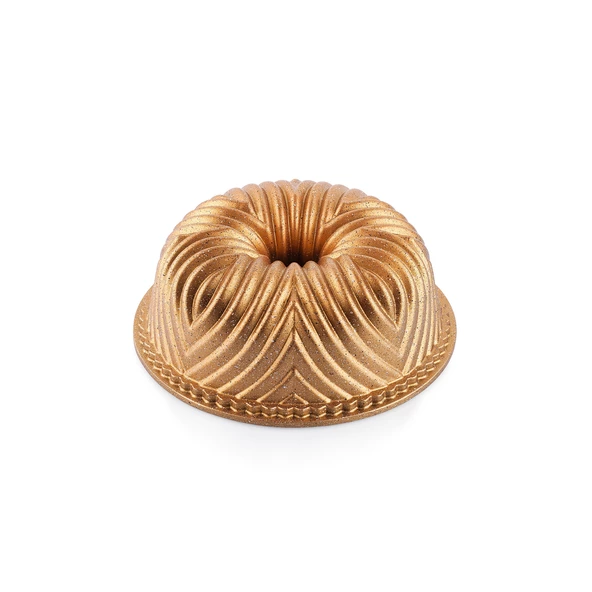 Schafer Cakehaus Döküm Kek Kalıbı 1 Parça-Bronz - 3