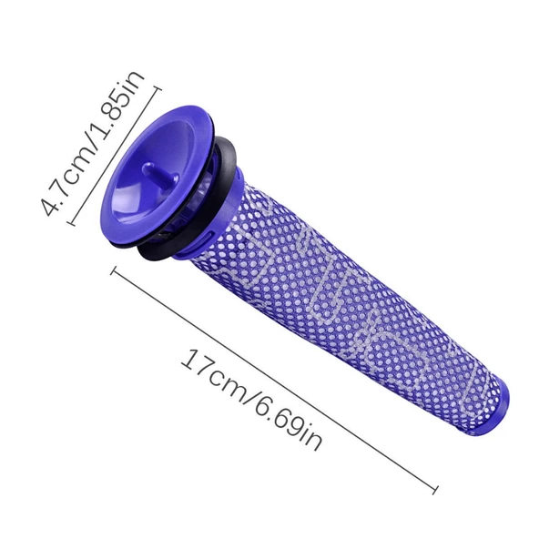 srfn ticaret Dyson V6 (Üretim Kodu:965661-01) ile Uyumlu Ön Filtre