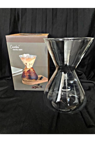 CAMBU BOROSİLİKAT CAM KOKTEYL KARAF 700 ML