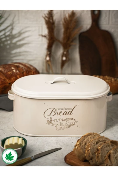 Metal Kapaklı Ekmeklik (Bread Baskılı) - 7