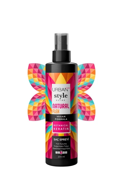Style Guide Natural Flex Gazsız Saç Spreyi-doğal Ve Kalıcı Tutuş-vegan-200ml - 3