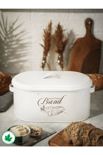 Metal Kapaklı Ekmeklik (Bread Baskılı) - 10