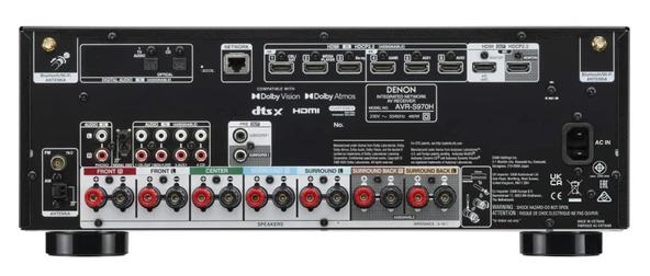Denon AVR-S970H 7.2 Kanal  8K Av Receiver - 2