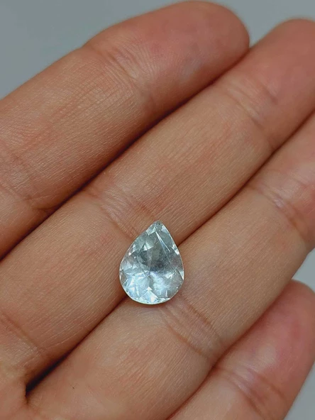 Topaz Taşı Damla Kesim (Ortalama 2.5 karat) (55590) - Resim 5