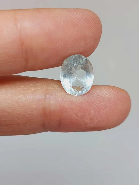 Topaz Taşı Oval Kesim (Ortalama 3 karat) (55594) - Resim 2