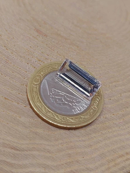 Topaz Taşı Baget Kesim (Ortalama 5 karat) (55592) - 3