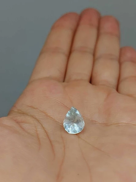 Topaz Taşı Damla Kesim (Ortalama 2.5 karat) (55590) - Resim 3