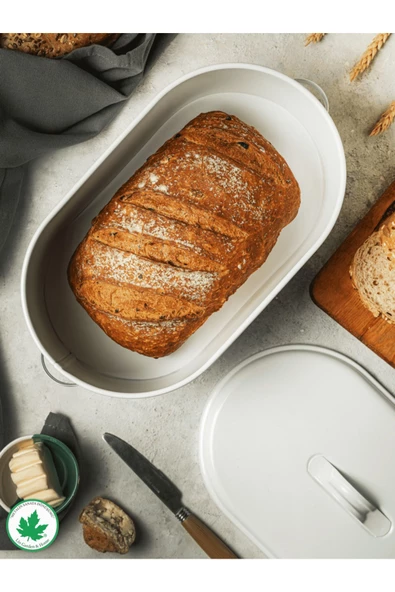 Metal Kapaklı Ekmeklik (Bread Baskılı) - 9