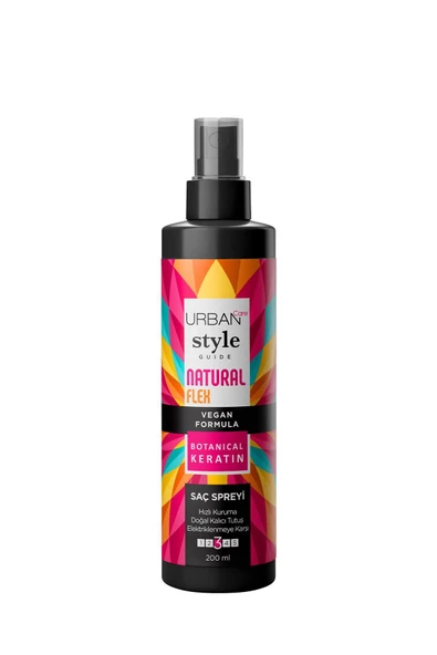 Style Guide Natural Flex Gazsız Saç Spreyi-doğal Ve Kalıcı Tutuş-vegan-200ml - 2