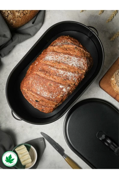 Metal Kapaklı Ekmeklik (Bread Baskılı) - 2