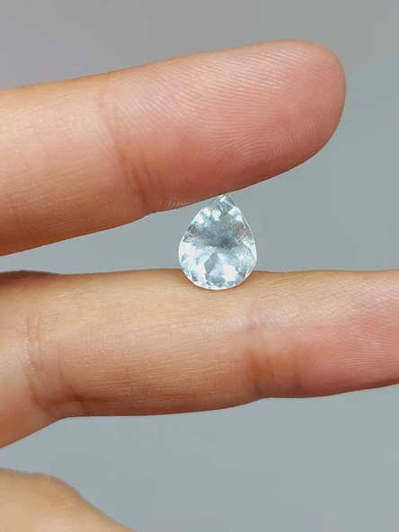 Topaz Taşı Damla Kesim (Ortalama 2.5 karat) (55590) - Resim 2