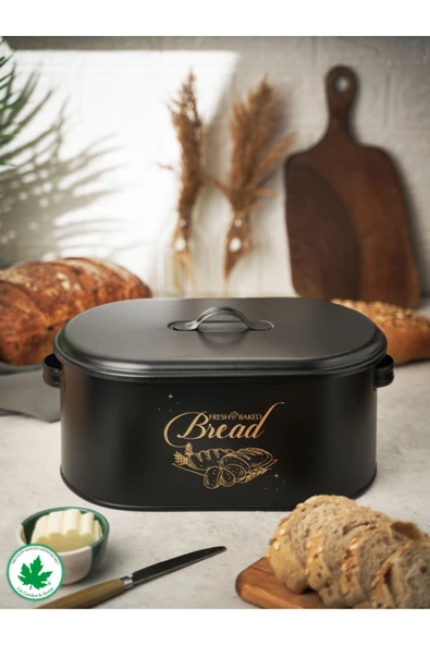 Metal Kapaklı Ekmeklik (Bread Baskılı) - 3