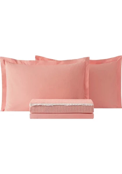 Puffy Soren Çift Kişilik Pike Takımı - Terracotta - 4