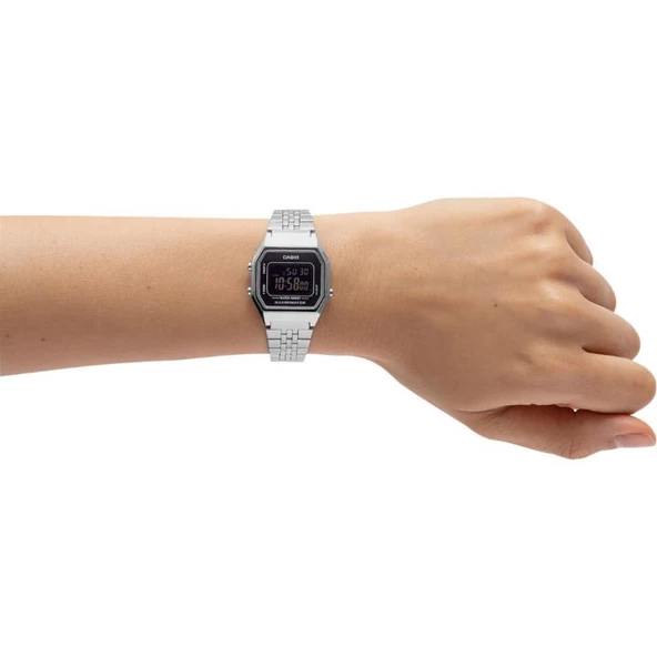 Casio LA680WA-1BDF Kadın Kol Saati - Resim 5