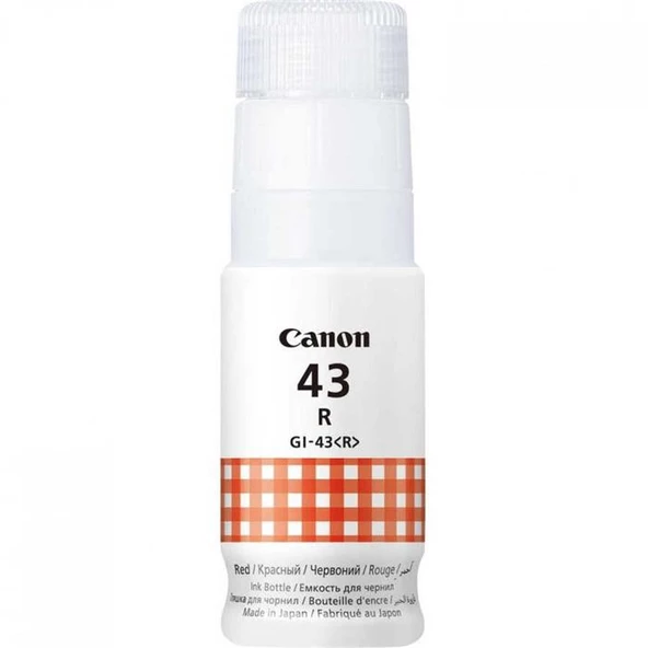 Canon GI-43 R EMB Red Mürekkep Kartuş - 1