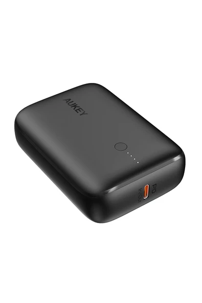 PB-N83S-BK 22.5W SCP, 18W PD ve QC 3.0 10000 mAh PD Mini Type-C Powerbank