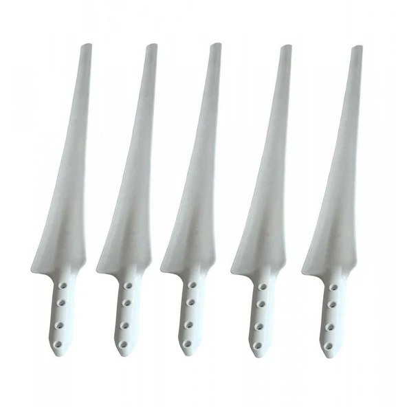 İstaBreeze 107 cm Kompozit Beyaz Kanat - 5 Adet - Resim 3