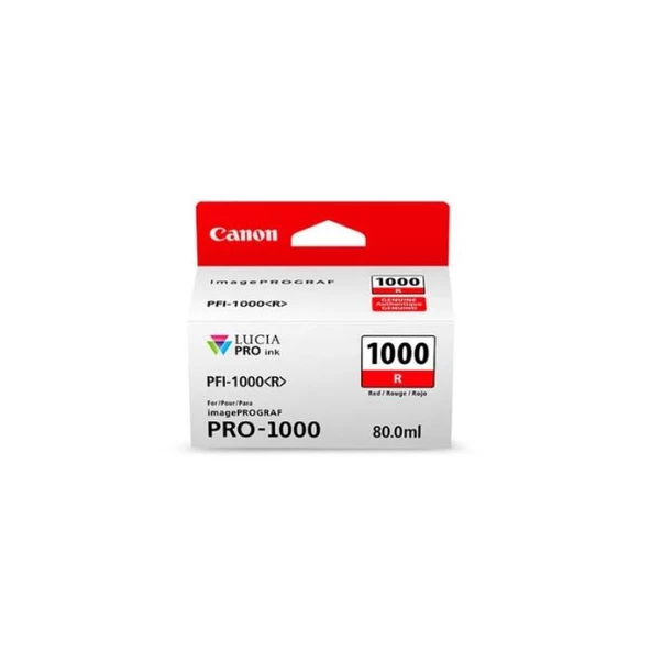 Canon PFI-1000R Red Mürekkep Kartuş