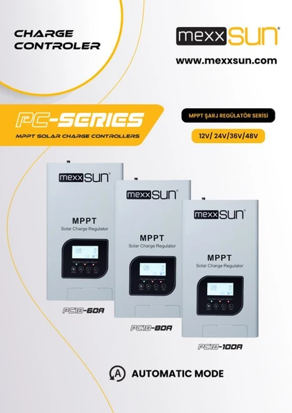 Mexxsun 60A 12/24/48V Mppt Şarj Regülatörü - Resim 2