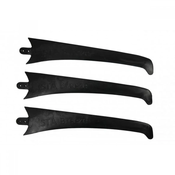 İstabreeze 60 cm Kanat Seti - Whisper Sessiz Siyah Ø1,25m - Resim 2