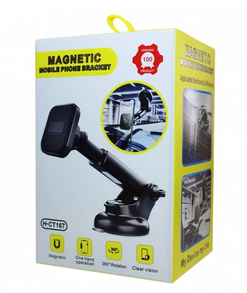 Blue Spectrum H-CT167 Ekstra Güçlü Manyetik Araç İçi Telefon Tutucu - 5