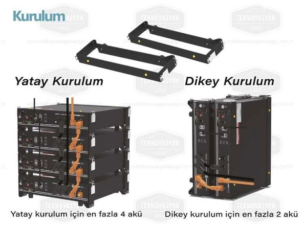 Pylontech U2 - US2 Asma Aparatı, Phantom S, H48050 için Braket - Resim 4