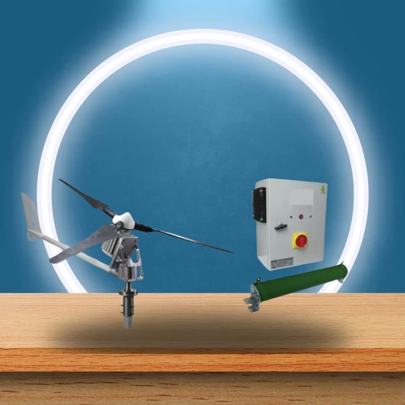 İstaBreeze 1500 W 24 V Korumalı Rüzgar Türbini + Hibrit Şarj Kontrol Cihazı - Resim 6