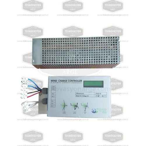 İstabreeze 1000 W 48 V Rüzgar Türbini + Yerli Şarj Kontrol Cihazı - 3