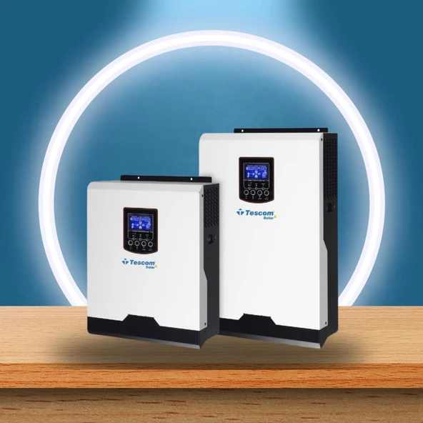 Tescom Voltronic 1 kva 1KW 1000 watt 12 volt Akıllı Tam Sinüs İnverter İnvertör - Resim 2