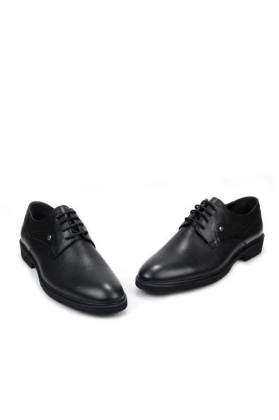 Tardelli 1999 Ortopedik Erkek Günlük Klasik Bağcıklı Deri Ayakkabı - 4