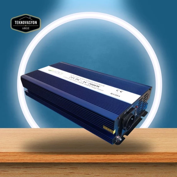 ALPEX 2000 W WATT 24 V VOLT TAM SİNÜS İNVERTER ÇEVİRİCİ ürün görseli