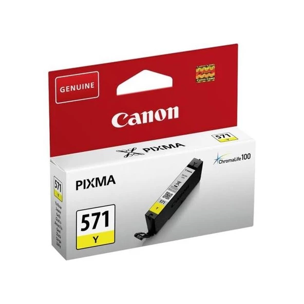 Canon CLI-571Y Sarı Mürekkep Kartuş
