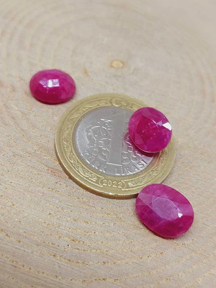 Yakut Taşı Oval Kesim (Ortalama 4.80 karat) (55612) - 3