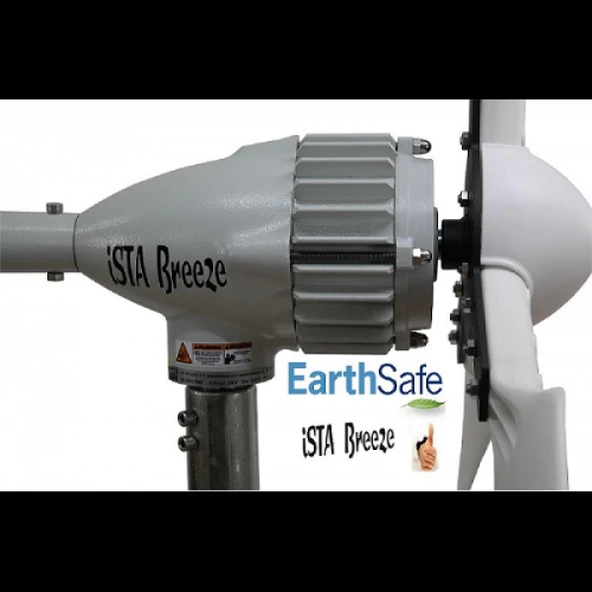 İSTA-BREEZE İ-700 WATT 24 V Rüzgar Türbini + Hibrit Şarj Kontrol Cihazı - Resim 2